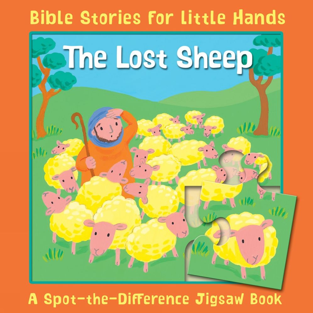 Lost Sheep: A Spot-the-Difference Jigsaw Book