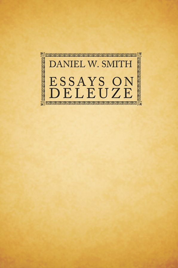 Essays on Deleuze