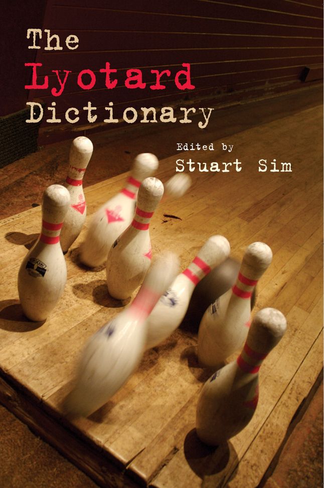 The Lyotard Dictionary