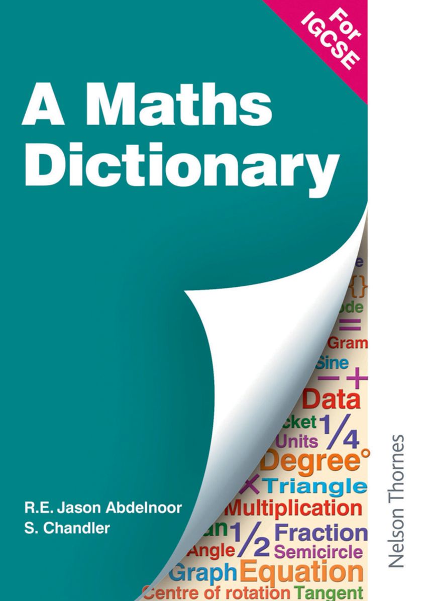 Mathematical Dictionary for IGCSE
