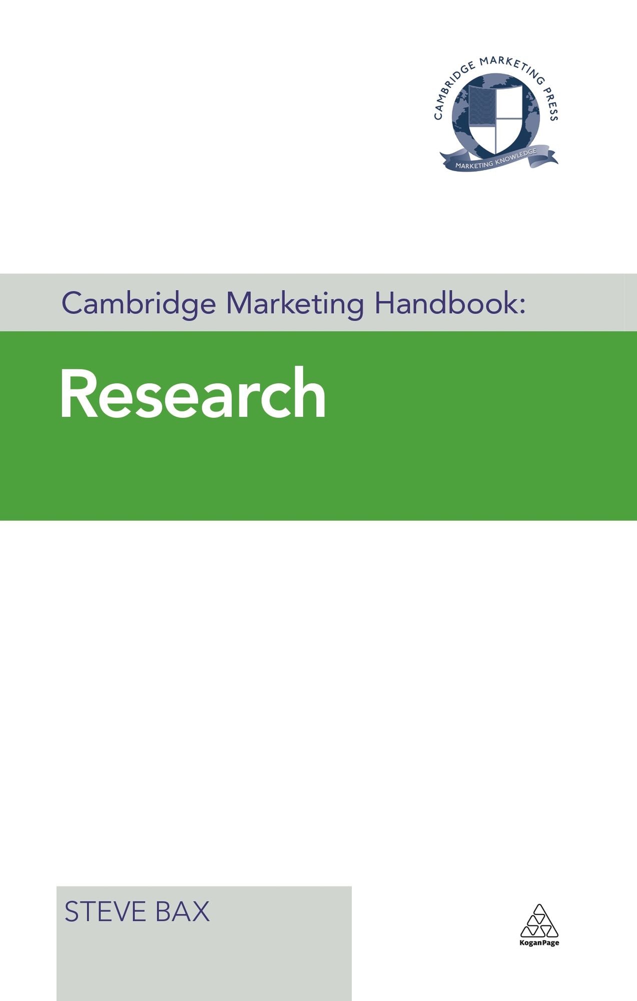 Cambridge Marketing Handbook: Research