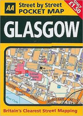 AA Street by Street Pocket Map Glasgow