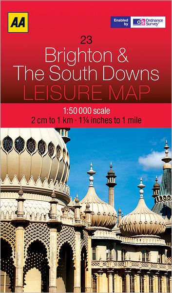Leisure Map Brighton & The South Downs