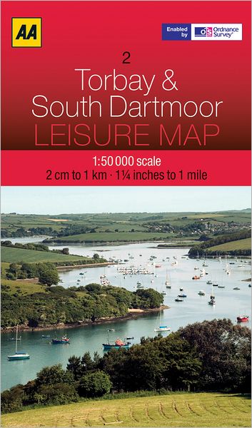 Leisure Map Torbay & South Dartmoor