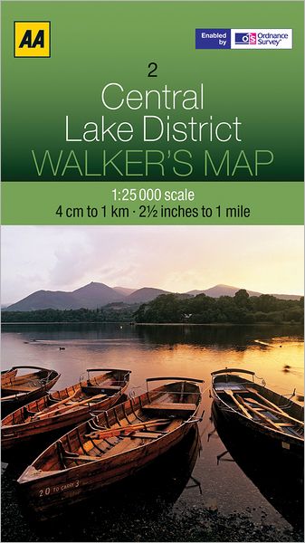 Walker's Map Central Lake District