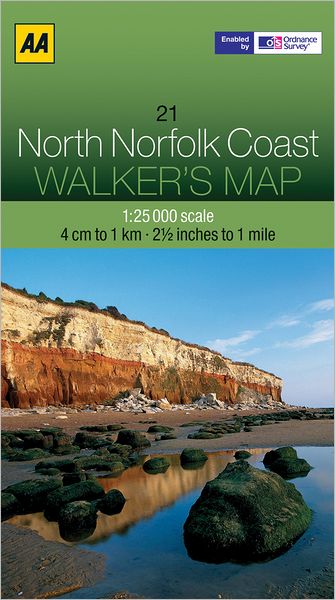 Walker's Map North Norfolk Coast