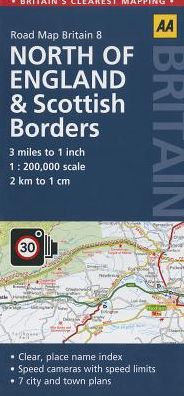 Road Map N England & Scottish Borde