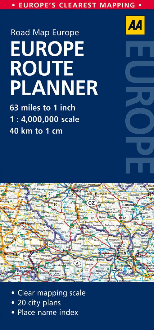 Road Map Europe Route Planner