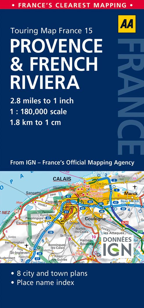 Road Map Provence & French Riviera
