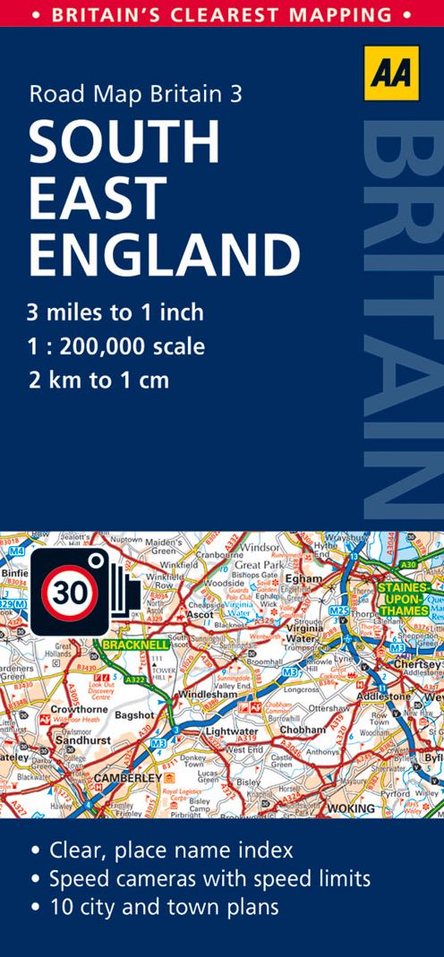 South East England Road Map