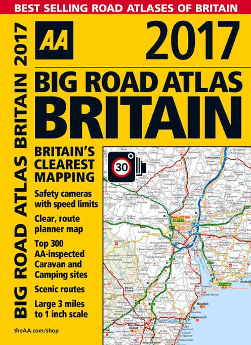 Big Road Atlas Britain 2017