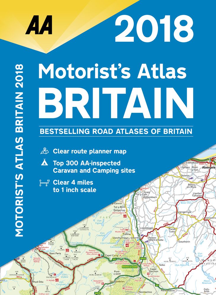 Motorist's Atlas Britain 2018 SP