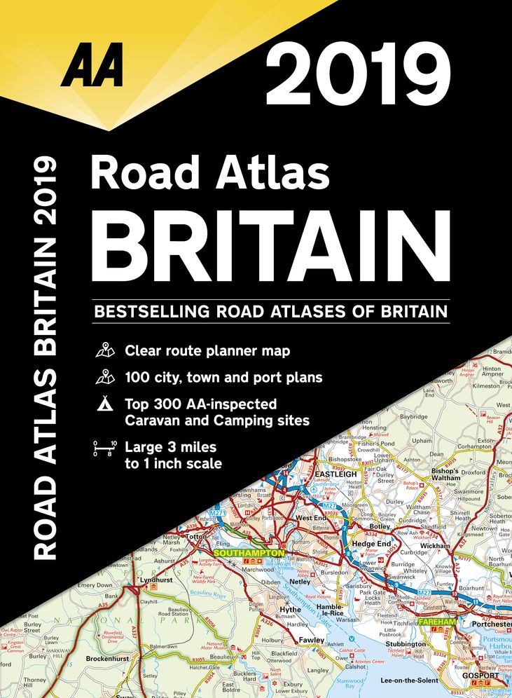 2019 Road Atlas Britain