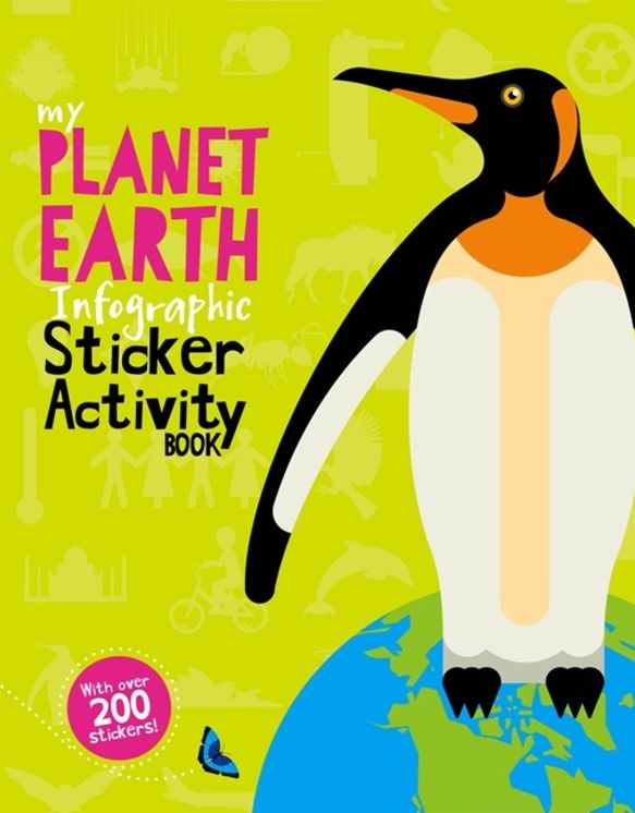 My Planet Earth Infographic Sticker Activity Book