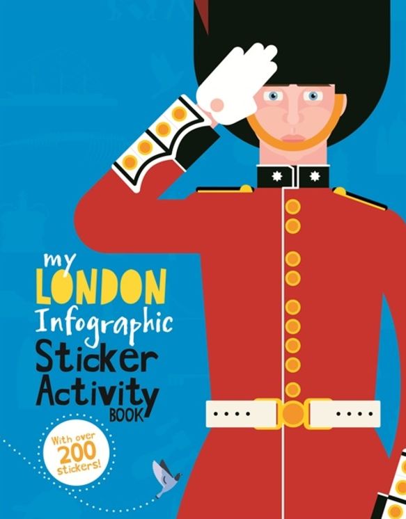 My London Infographic Sticker Activity Book