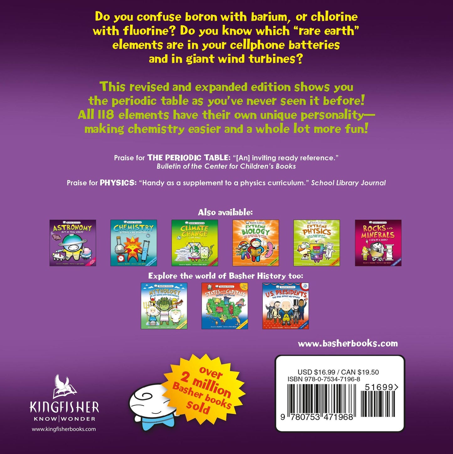 Basher Science: The Complete Periodic Table: All the Elements with Style