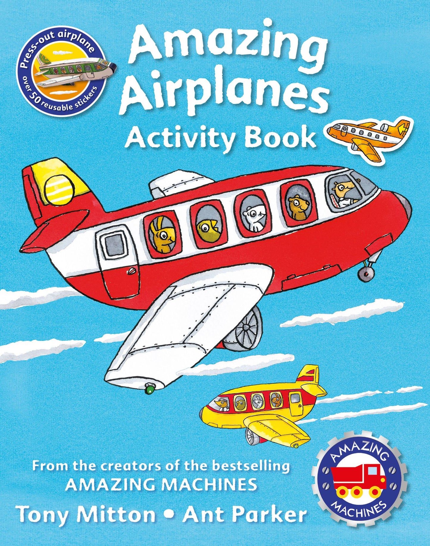 Amazing Machines Amazing Airplanes Activity book