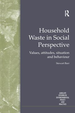 Household Waste in Social Perspective: Values, Attitudes, Situation and Behaviour