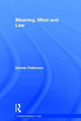 Meaning Mind and Law