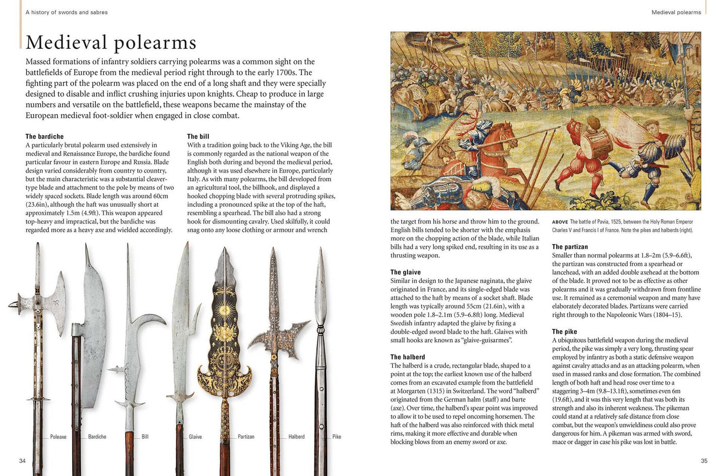 Swords and Sabres, The World Encyclopedia of: An authoritative history and visual directory of edged weapons from around the world, shown in more than 800 outstanding photographs.