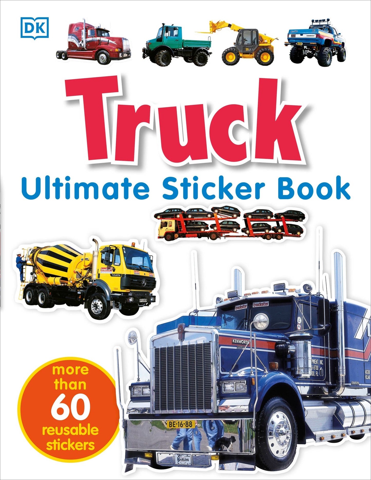 Ultimate Sticker Book: Truck