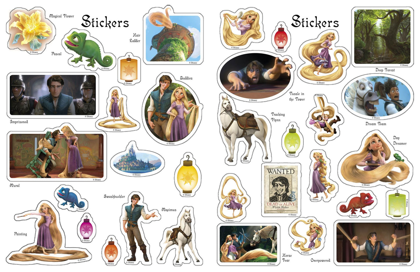 Ultimate Sticker Book: Tangled