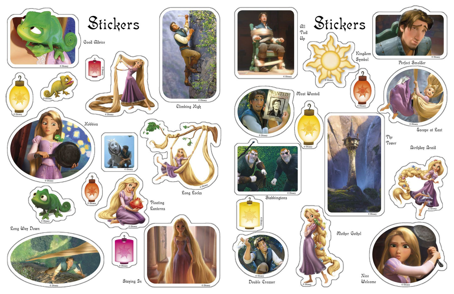 Ultimate Sticker Book: Tangled