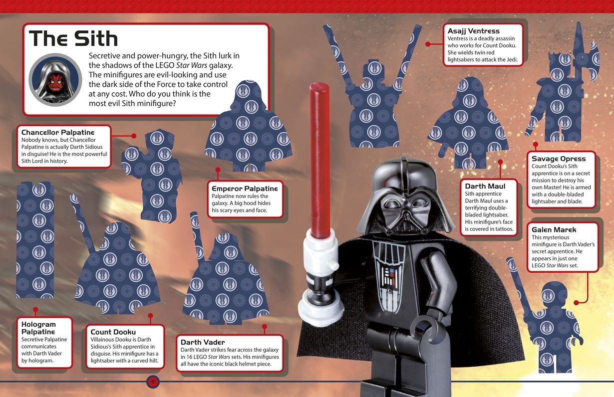 Ultimate Sticker Collection: LEGO Star Wars: Minifigures