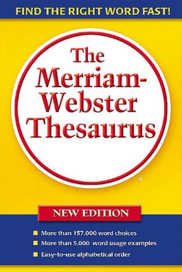 The Merriam-webster Thesaurus