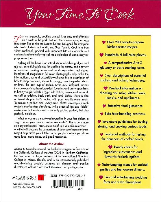 Your Time to Cook: A First Cookbook for Newlyweds, Couples & Lovers