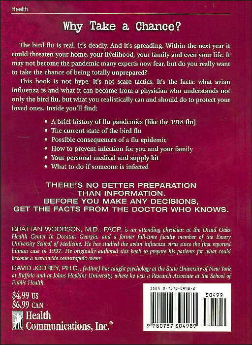 The Bird Flu Preparedness Planner: What it is. How it spreads. What you can do.
