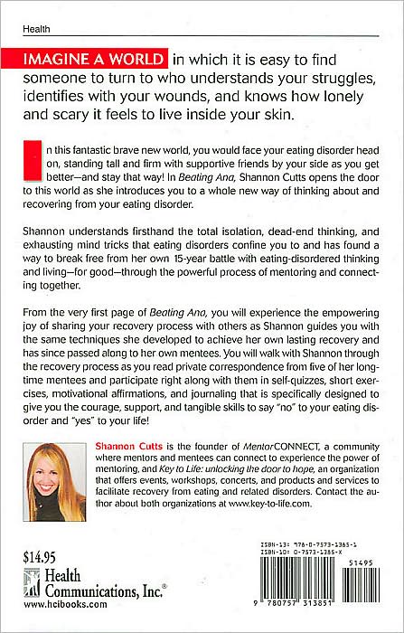 Beating Ana: How to Outsmart Your Eating Disorder and Take Your Life Back