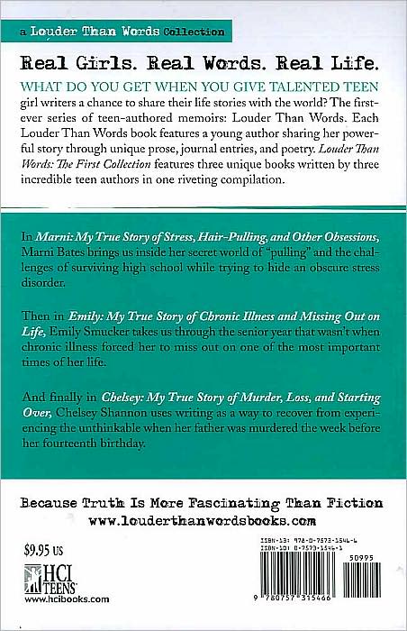 Louder Than Words: The First Collection: Three True Stories of Ordinary Girls with Extraordinary Lives