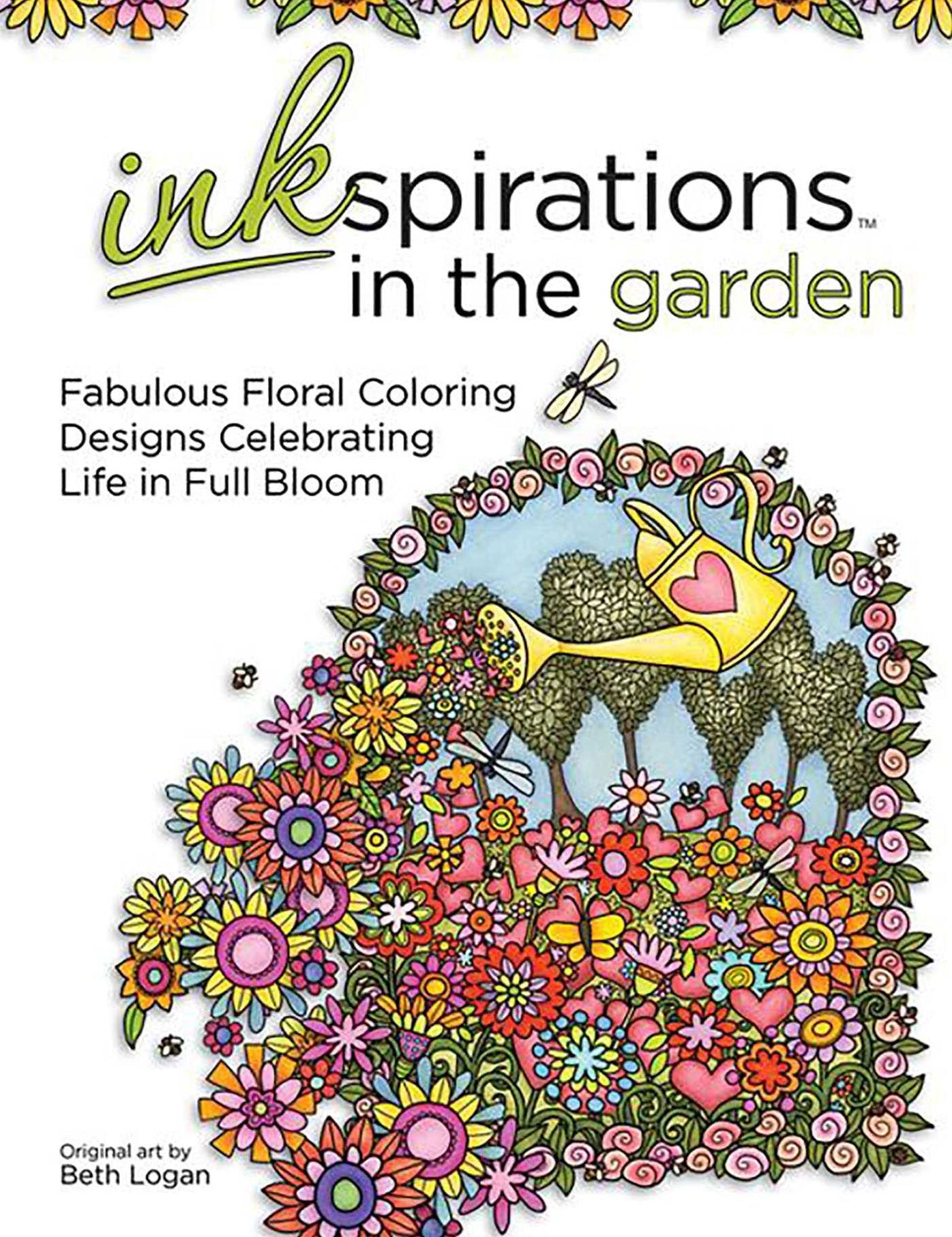 Inkspirations in the Garden: Fabulous Floral Coloring Designs Celebrating Life in Full Bloom