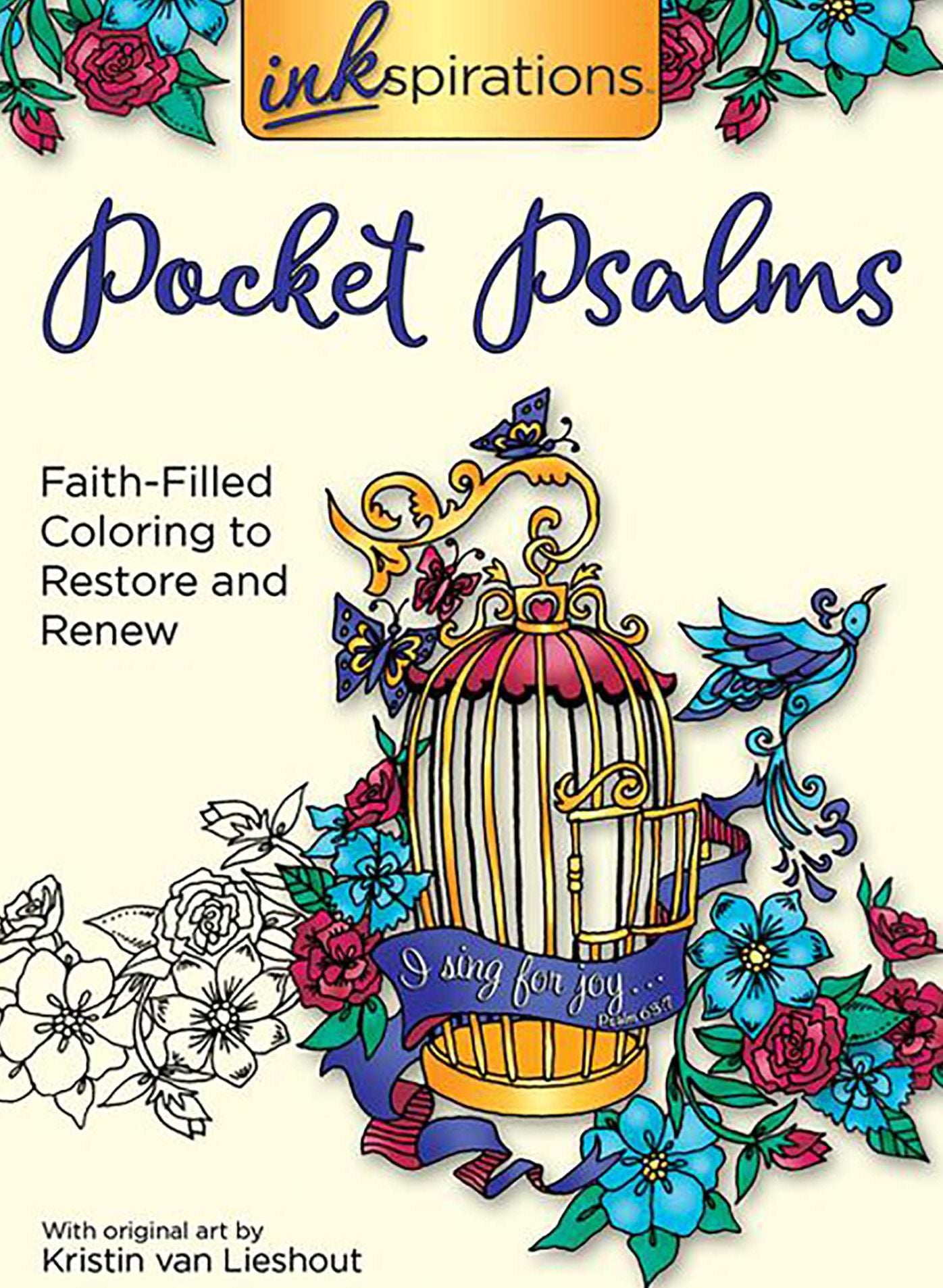 Inkspirations Pocket Psalms: Faith-Filled Coloring to Restore and Renew