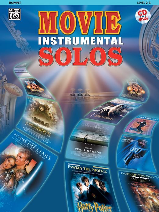 Movie Instrumental Solos: Trumpet, Book & CD