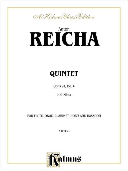 Quintet in D Minor, Op. 91, No. 4: Clarinet in C