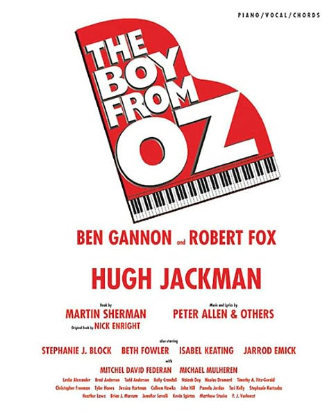 The Boy from Oz (Vocal Selections): Piano/Vocal/Chords