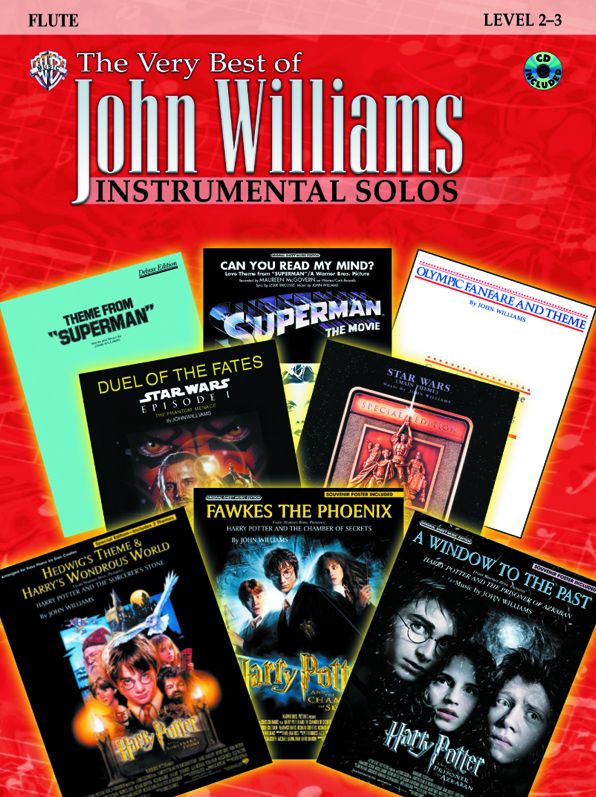 The Very Best of John Williams: Flute, Book & CD