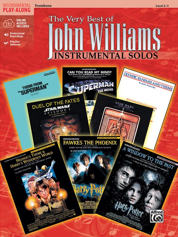 The Very Best of John Williams: Trombone, Book & Online Audio/Software