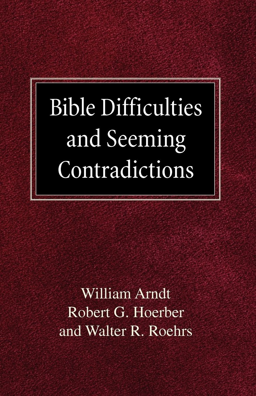 Bible Difficulties And Seeming Contradictions