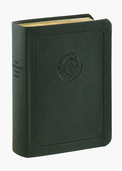 The Lutheran Study Bible - Compact DuoTone Black