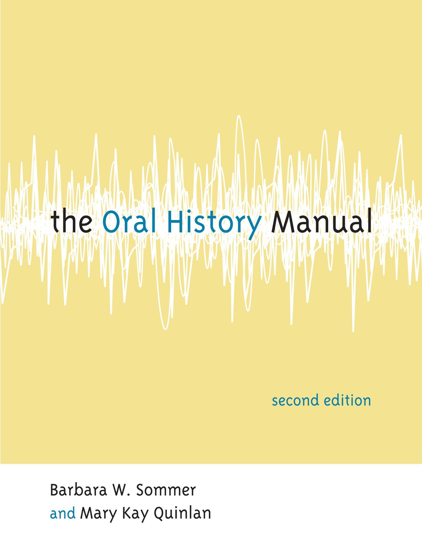 The Oral History Manual