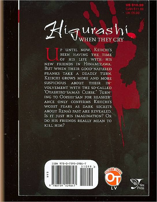 Higurashi When They Cry: Abducted by Demons Arc, Vol. 2