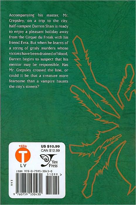 Cirque du Freak Manga, Vol. 3: Tunnels of Blood