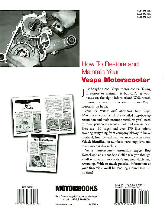 How to Restore and Maintain Your Vespa Motorscooter
