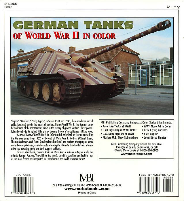 German Tanks of World War II