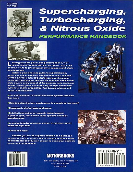 Supercharging, Turbocharging, and Nitrous Oxide Performance Handbook (Powerpro Series)
