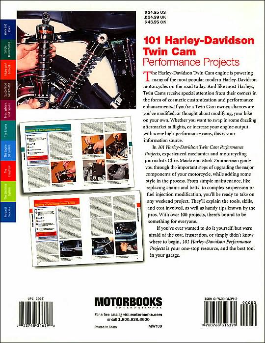 101 Harley-Davidson Twin Cam Performance Projects