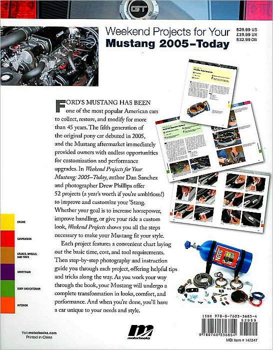 Weekend Projects for Your Mustang 2005-Today